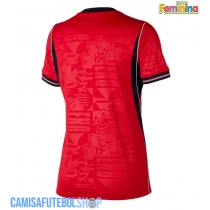 Camisa de time de futebol Inglaterra Replicas 2º Equipamento Feminina Mundo 2026 Manga Curta